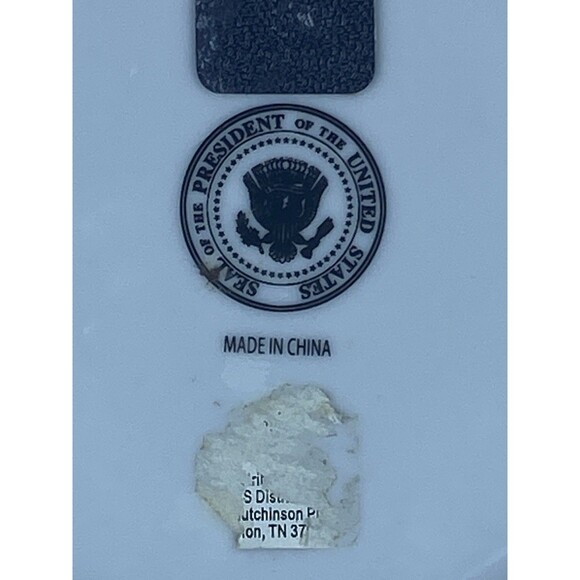 PRESIDENTS OF THE USA COLLECTOR'S PLATE - WASHINGTON THROUGH OBAMA 8" - Picture 6 of 8